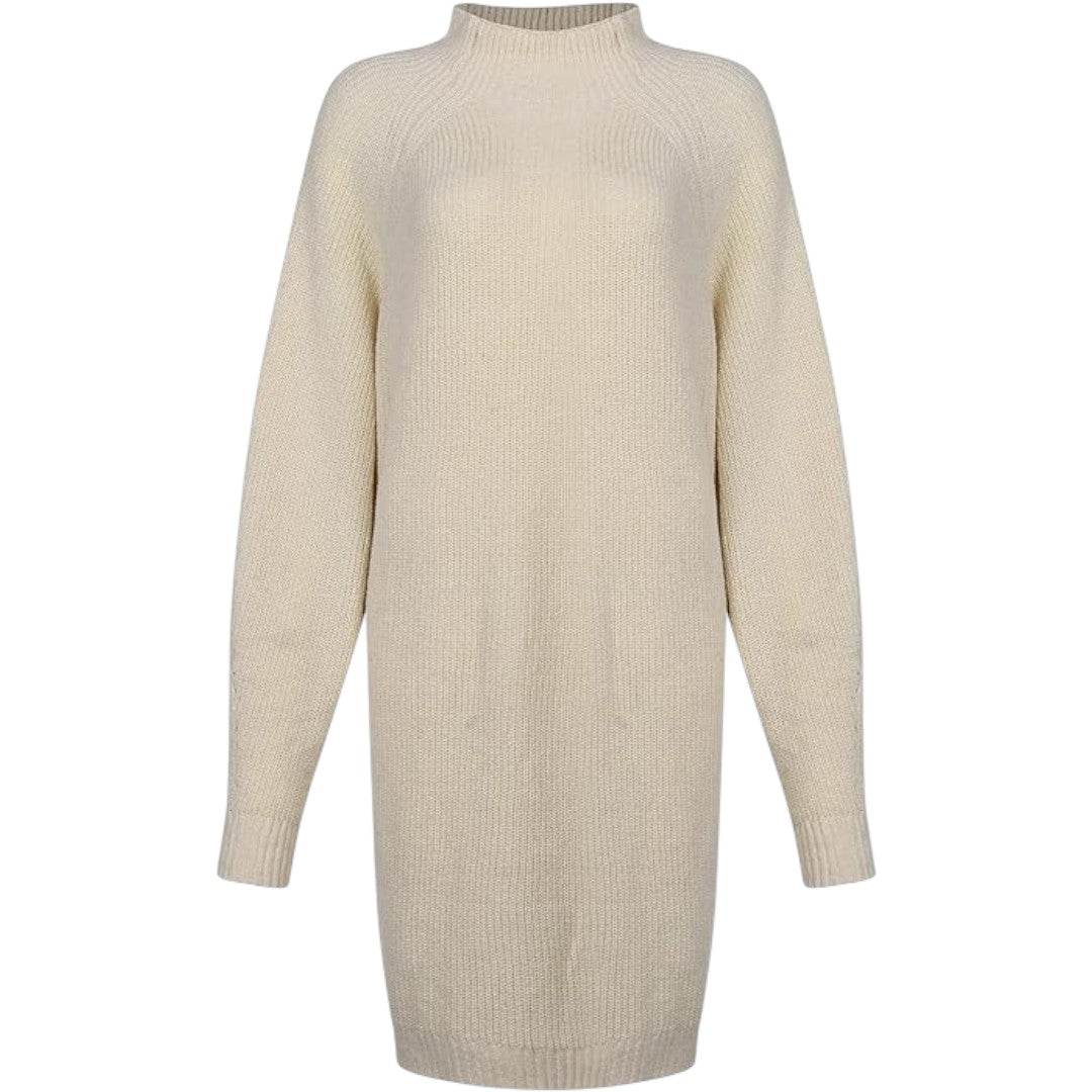 Vestido de Punto para Invierno | Cuello Alto