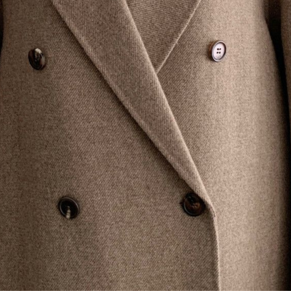 Abrigo Largo Clásico de Invierno para Mujer | Cinturón