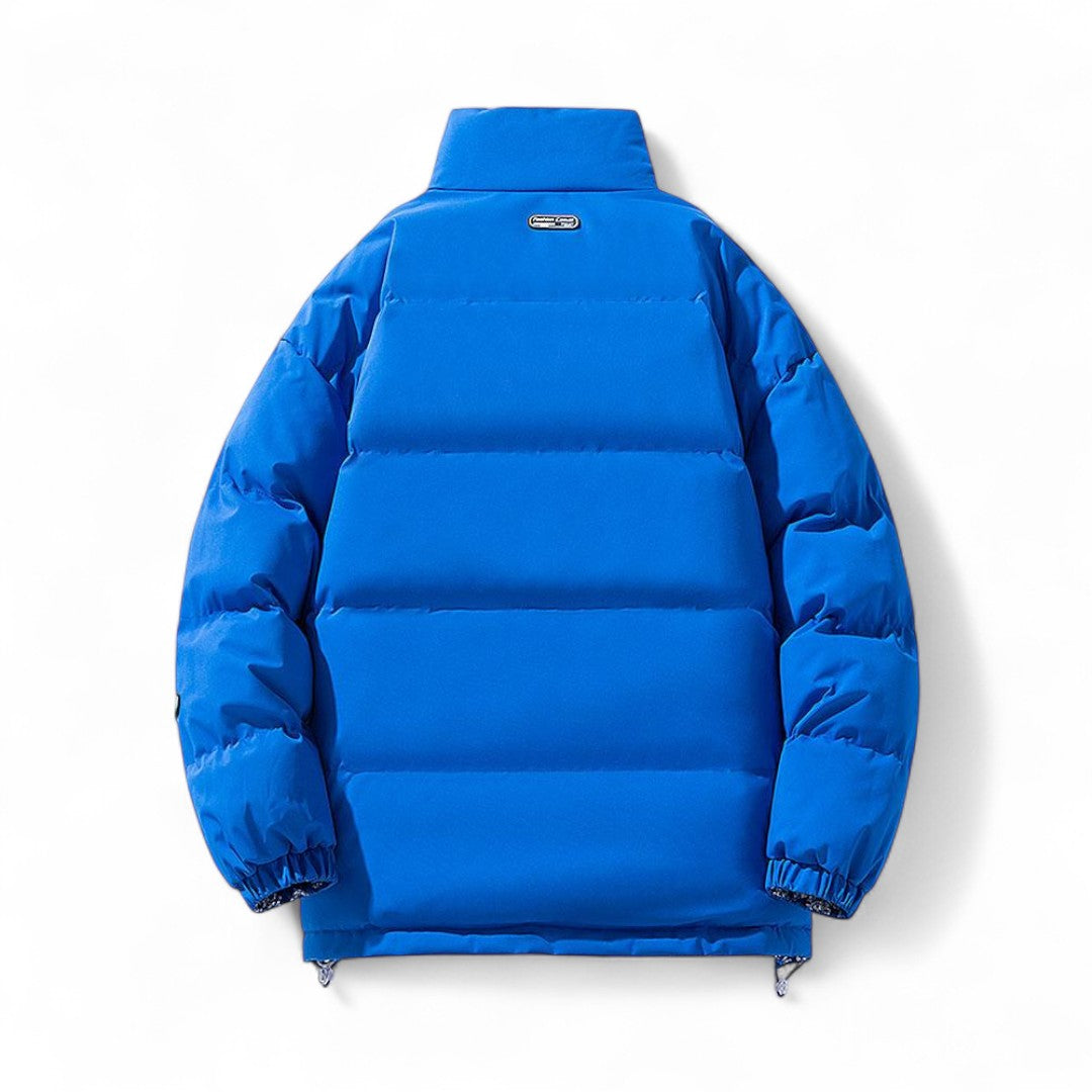 Chaqueta Acolchada Reversible con Mangas Largas para Hombre | Invierno