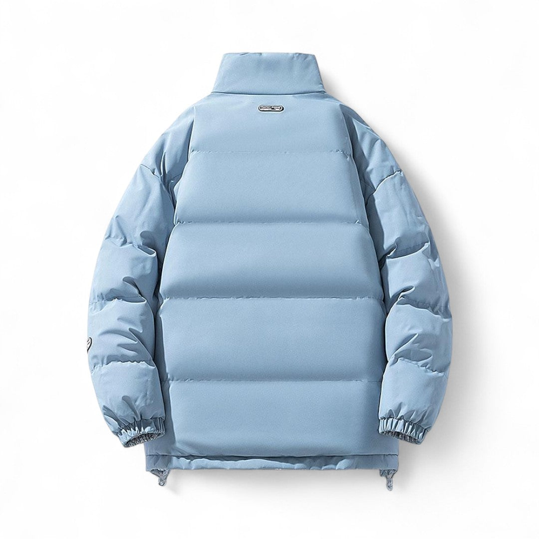 Chaqueta Acolchada Reversible con Mangas Largas para Hombre | Invierno