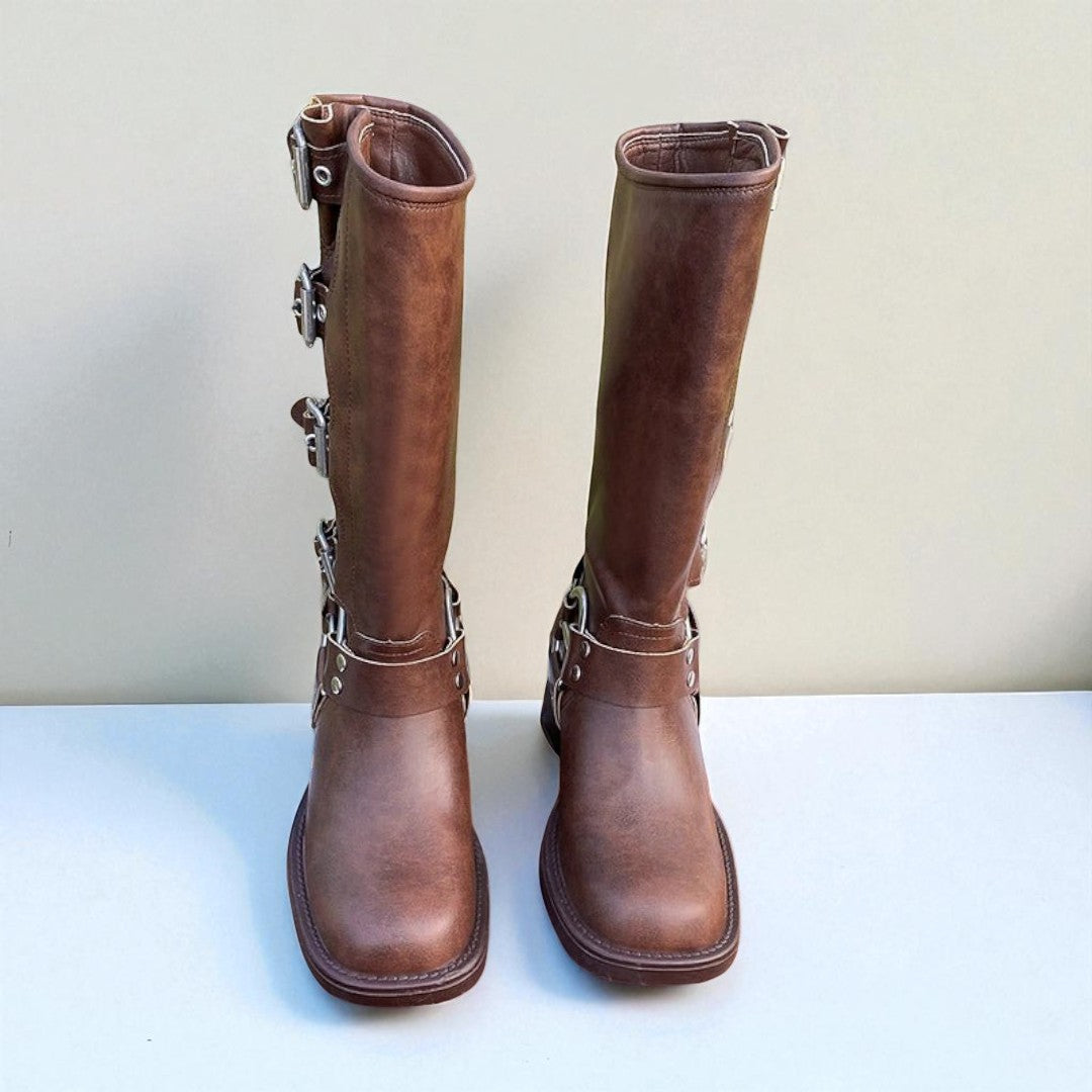 Bottes Pointues Montantes Tendance | Hiver