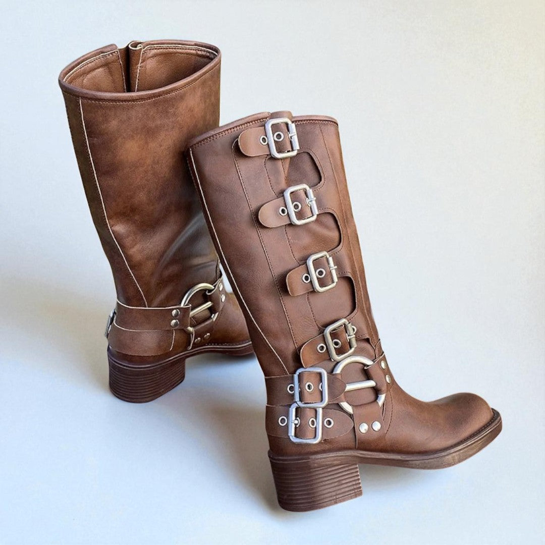 Bottes Pointues Montantes Tendance | Hiver