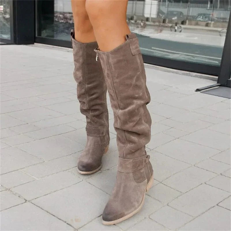 Botas Altas para Mujer | Con Cremallera