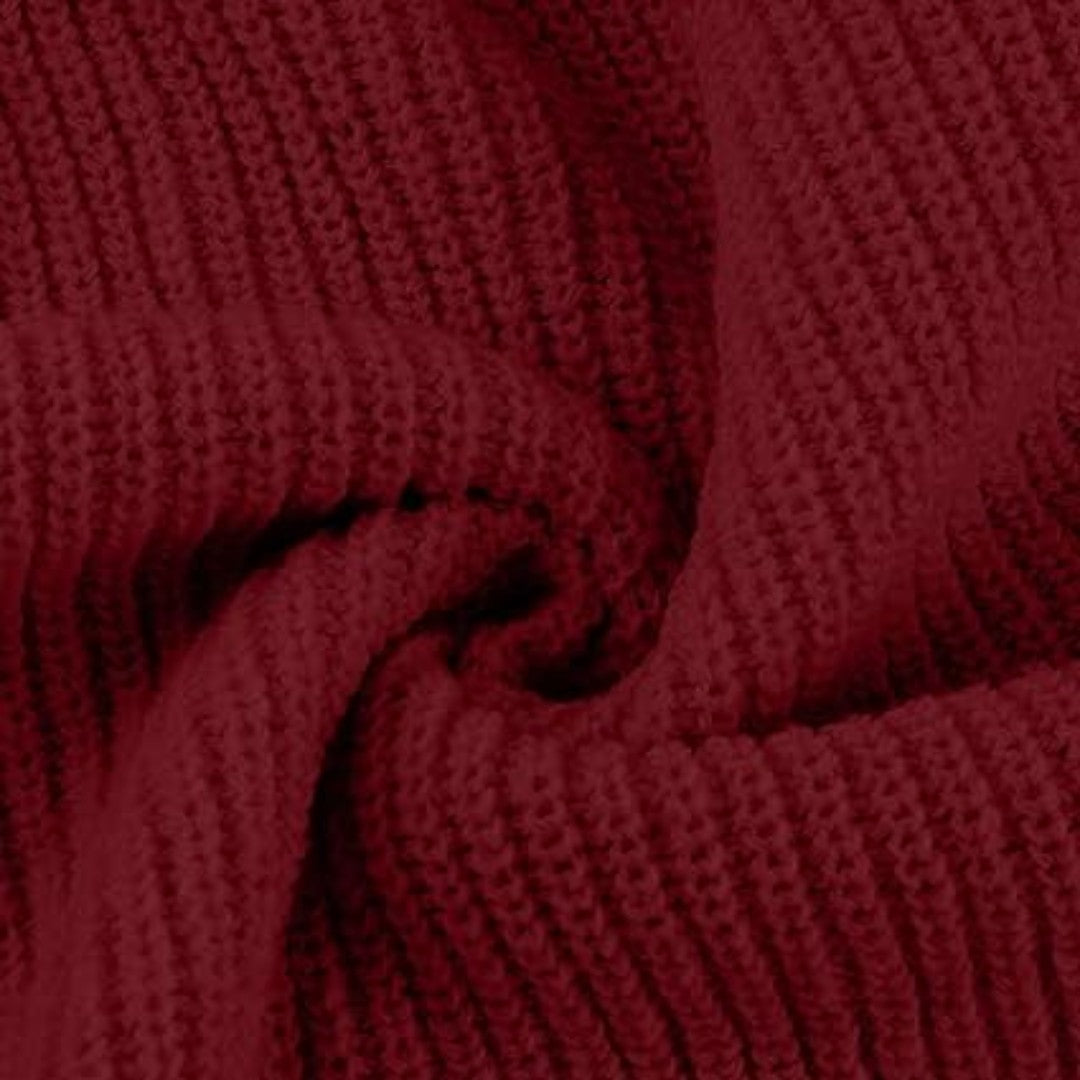 Vestido de Punto para Invierno | Cuello Alto