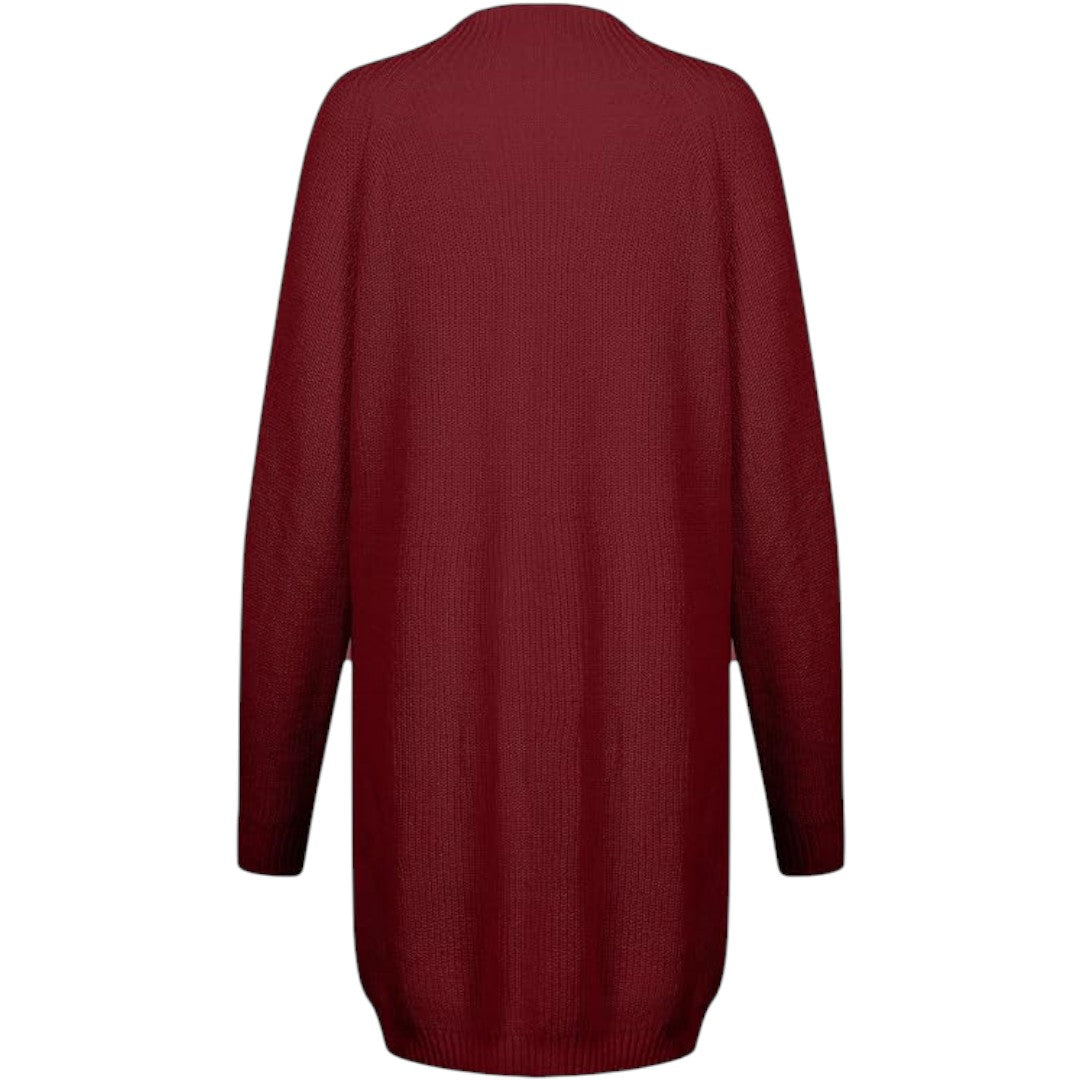 Vestido de Punto para Invierno | Cuello Alto