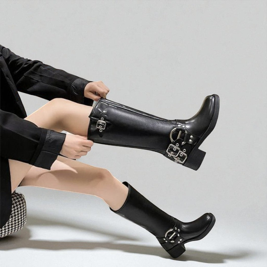 Bottes Pointues Montantes Tendance | Hiver
