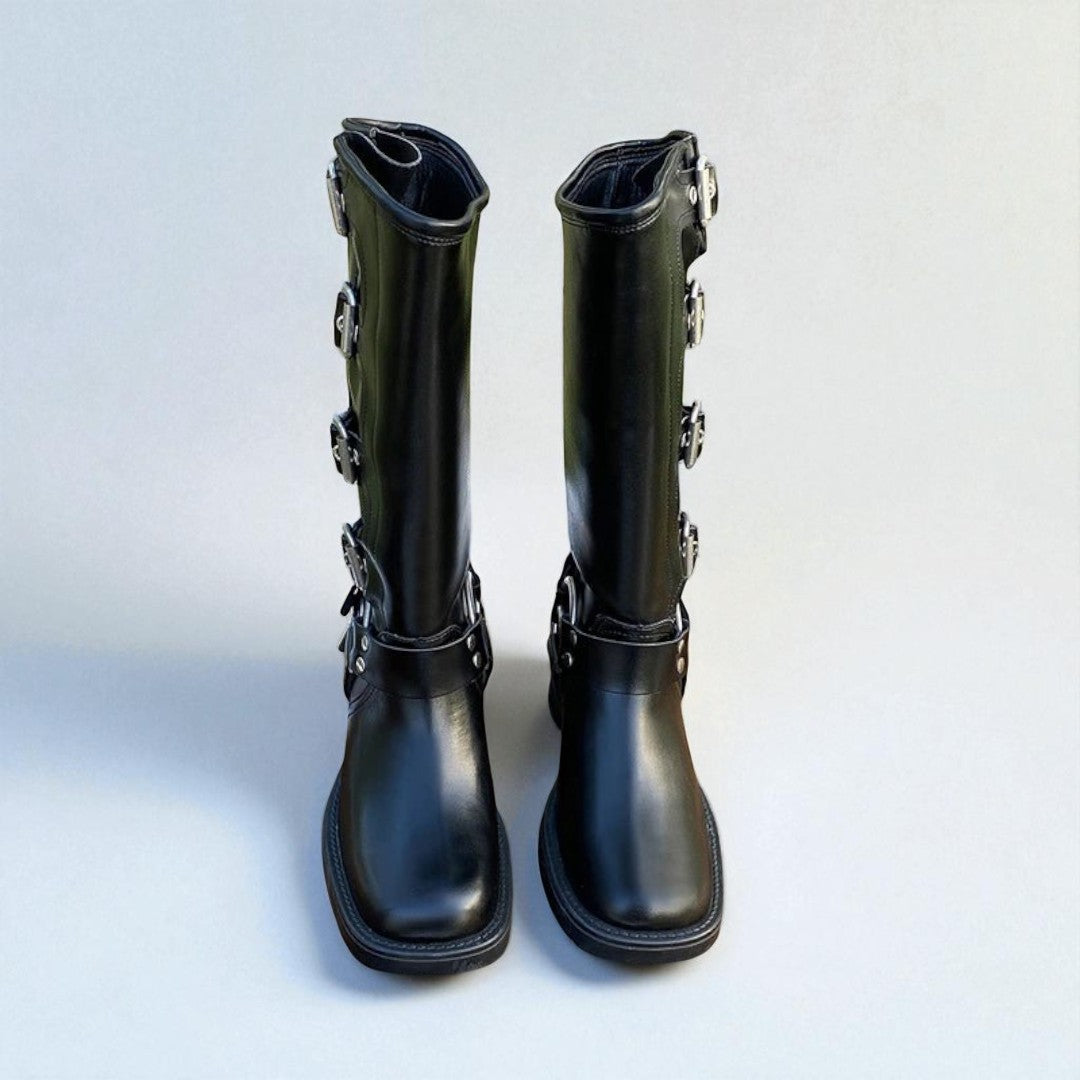 Bottes Pointues Montantes Tendance | Hiver